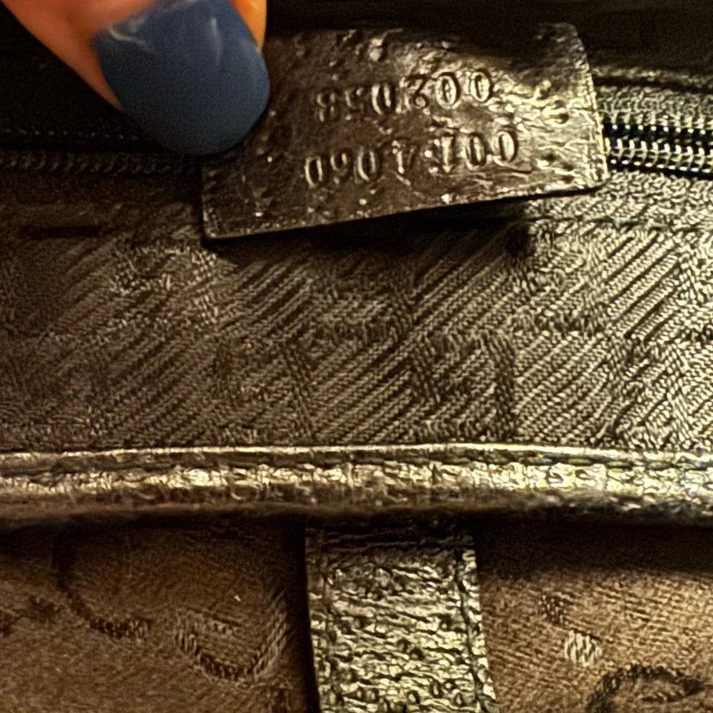 Gucci GG Monogram Vintage Bamboo Ring Handle Shoulder Bag Y2K  (w/Dust Bag) - Picture 2 of 12